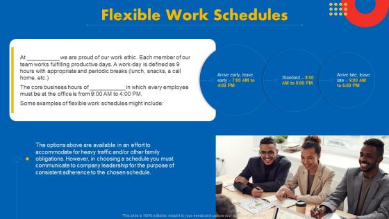 Flexible Work Schedules Guide To Designing A Staff Handbook Professional Pdf