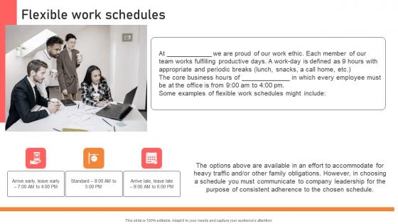 Flexible Work Schedules Handbook For Corporate Personnel Infographics Pdf Flexible Work Schedules Handbook For Corporate Personnel Infographics Pdf