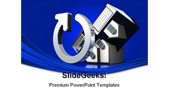 Flipping Houses Real Estate PowerPoint Backgrounds And Templates 1210