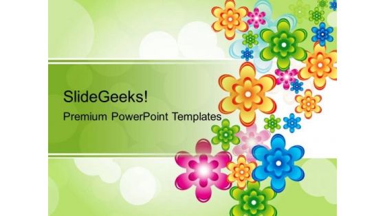 Floral Abstract Background PowerPoint Templates And PowerPoint Themes 0212