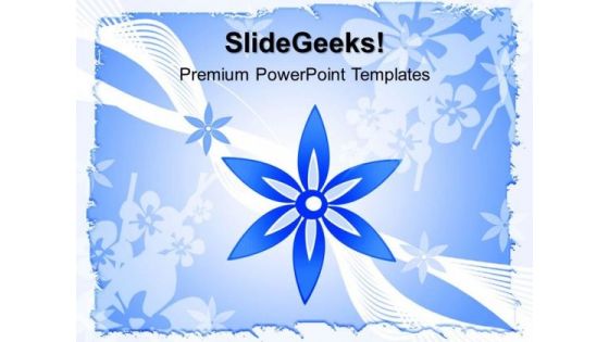 Floral Abstract PowerPoint Templates And PowerPoint Themes 0512