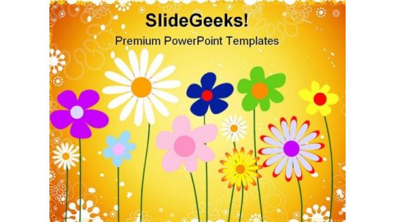 Floral Background Abstract PowerPoint Themes And PowerPoint Slides 0511