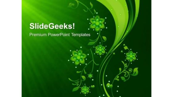 Floral Background PowerPoint Templates And PowerPoint Themes 0312
