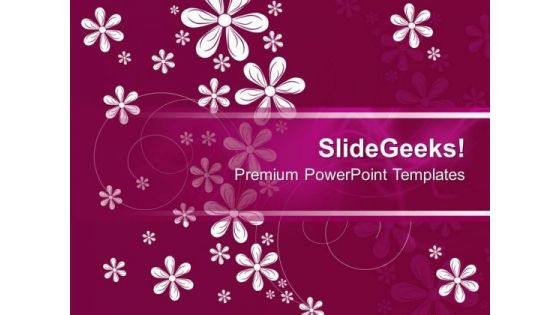 Floral Background PowerPoint Templates And PowerPoint Themes 0712