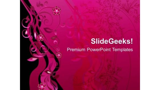 Floral Decoration Abstract PowerPoint Templates And PowerPoint Themes 0512 Floral Decoration Abstract PowerPoint Templates And PowerPoint Themes 0512