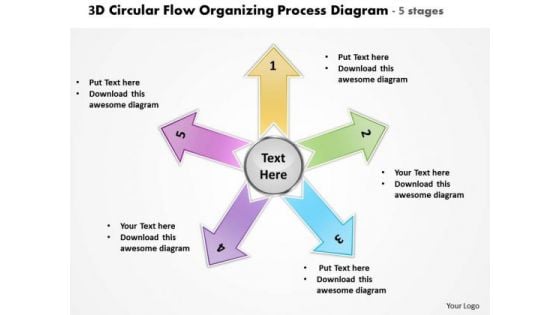 Flow Organizing Process Diagram 5 Stages Circular Network PowerPoint Templates Flow Organizing Process Diagram 5 Stages Circular Network PowerPoint Templates