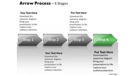 Flow Ppt Arrow Process 4 State Diagram Style 1 Communication Skills PowerPoint 5 Image