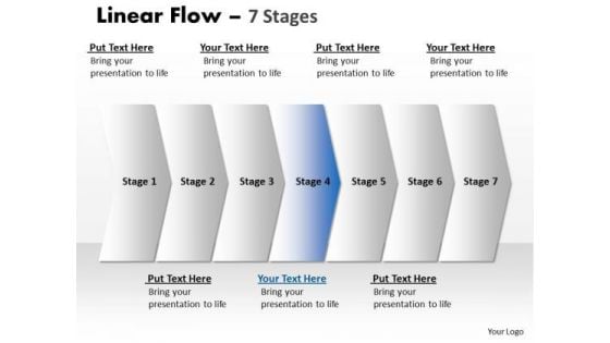 Flow Ppt Theme Parellel 415 PowerPoint Charts Of 7 Practice Macro Steps Image