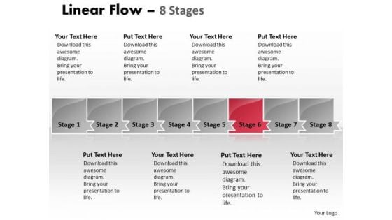 Flow Ppt Theme Parellel Representation Of 8 Issues Time Management PowerPoint 7 Image