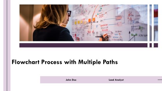 Flowchart Process With Multiple Paths PPT Powerpoint AT