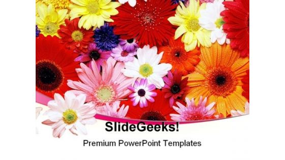 Flower Nature PowerPoint Templates And PowerPoint Backgrounds 0511 Flower Nature PowerPoint Templates And PowerPoint Backgrounds 0511