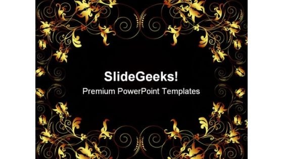 Flowers Abstract Background PowerPoint Themes And PowerPoint Slides 0611 Flowers Abstract Background PowerPoint Themes And PowerPoint Slides 0611