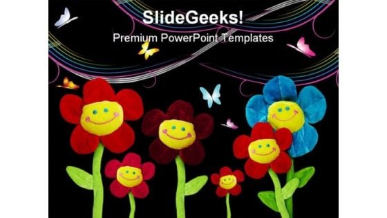 Flowers Beauty PowerPoint Themes And PowerPoint Slides 0611