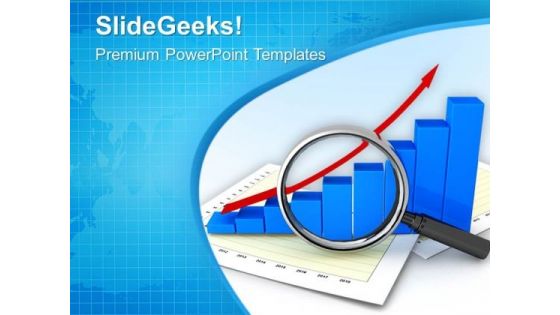 Focus On Business Growth And Chart PowerPoint Templates Ppt Backgrounds For Slides 0713