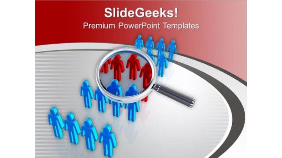 Focus On Right Peoples PowerPoint Templates Ppt Backgrounds For Slides 0613