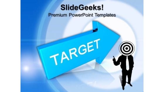 Focus On Target PowerPoint Templates And PowerPoint Themes 0912