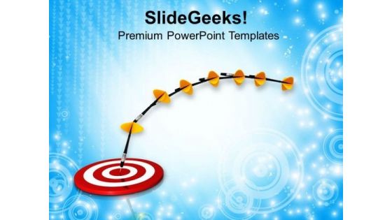 Focus On Target Task Completed PowerPoint Templates Ppt Backgrounds For Slides 0713