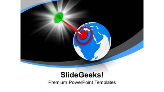 Focus On World Target Business PowerPoint Templates Ppt Backgrounds For Slides 0113