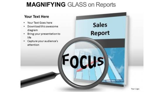 Focus Sales Report PowerPoint Slides And Ppt Template Diagrams