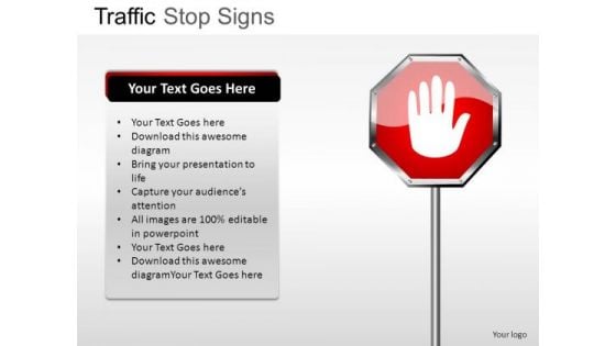 Focus Traffic Stop PowerPoint Slides And Ppt Diagram Templates