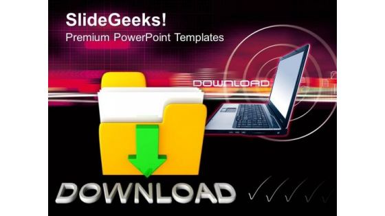 Folder Download Internet PowerPoint Templates And PowerPoint Themes 1012