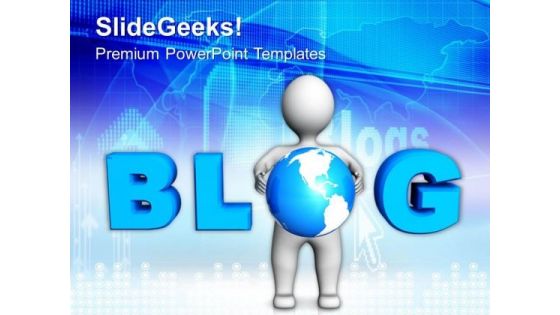 Follow And Create Blog Social PowerPoint Templates Ppt Backgrounds For Slides 0413