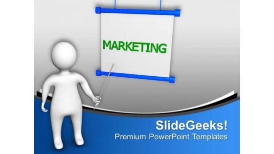 Follow The Marketing Rules PowerPoint Templates Ppt Backgrounds For Slides 0813