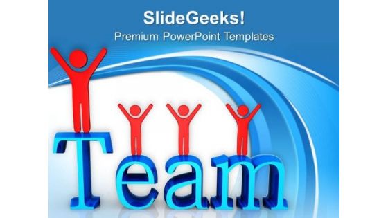 Follow The Team Direction And Vision PowerPoint Templates Ppt Backgrounds For Slides 0513