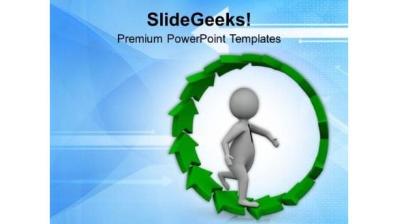 Follow The Unidirectional Path PowerPoint Templates Ppt Backgrounds For Slides 0513 Follow The Unidirectional Path PowerPoint Templates Ppt Backgrounds For Slides 0513