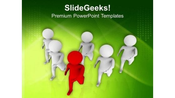 Follow Your Leader For Success PowerPoint Templates Ppt Backgrounds For Slides 0613 Follow Your Leader For Success PowerPoint Templates Ppt Backgrounds For Slides 0613