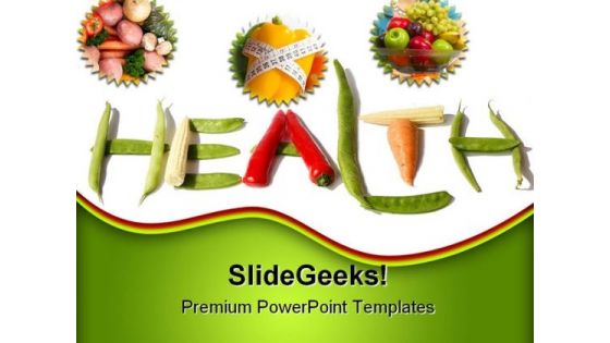 Food Health PowerPoint Backgrounds And Templates 1210 Food Health PowerPoint Backgrounds And Templates 1210