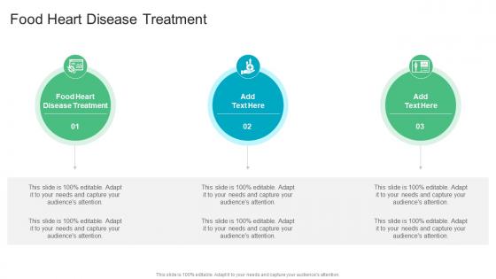 Food Heart Disease Treatment In Powerpoint And Google Slides Cpb