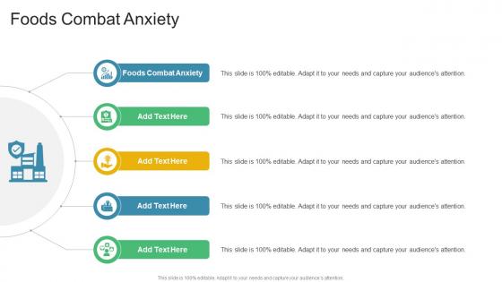 Foods Combat Anxiety In Powerpoint And Google Slides Cpb