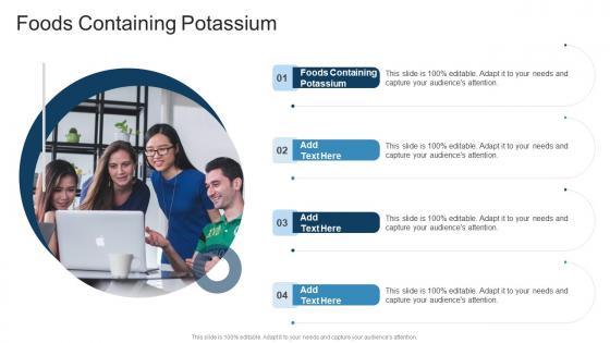 Foods Containing Potassium In Powerpoint And Google Slides Cpb
