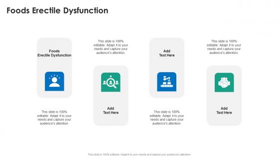 Foods Erectile Dysfunction In Powerpoint And Google Slides Cpb