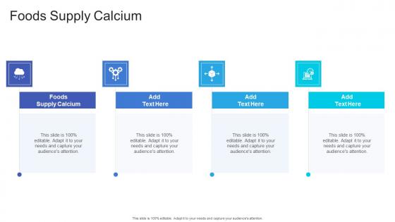 Foods Supply Calcium In Powerpoint And Google Slides Cpb