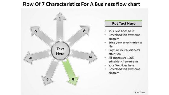 For A E Business PowerPoint Presentation Chart Circular Flow Diagram Templates