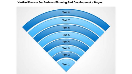 For Business Planning And Development 8 Stages PowerPoint Templates