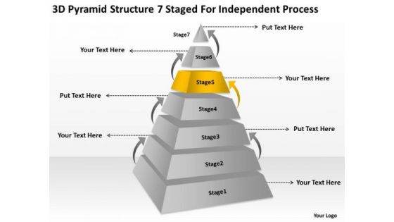 For Independent Process Ppt 5 Business Plan Templates Small Businesses PowerPoint Slides