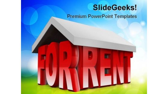 For Rent Real Estate PowerPoint Themes And PowerPoint Slides 0711