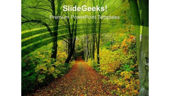 Forest View With Green Tree PowerPoint Templates Ppt Backgrounds For Slides 0613 Forest View With Green Tree PowerPoint Templates Ppt Backgrounds For Slides 0613