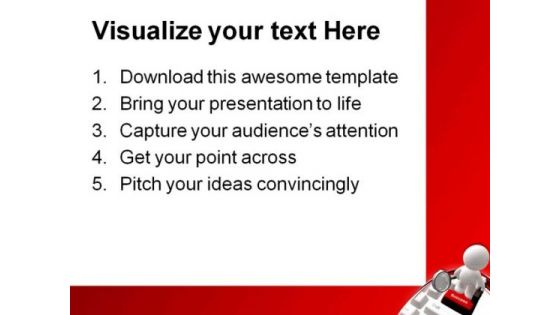 Found Success Computer PowerPoint Themes And PowerPoint Slides 0811