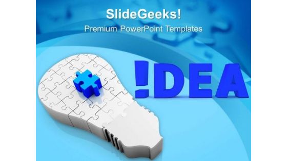 Found The Idea For Business Upliftment PowerPoint Templates Ppt Backgrounds For Slides 0513 Found The Idea For Business Upliftment PowerPoint Templates Ppt Backgrounds For Slides 0513