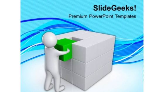 Found The Part Of Solution PowerPoint Templates Ppt Backgrounds For Slides 0713