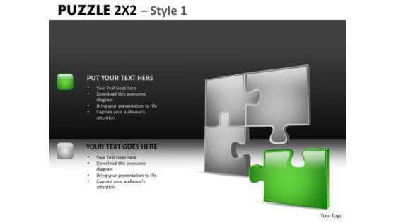 Found The Solution Puzzle PowerPoint Slides And Editable Ppt Slides