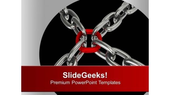 Four Chains Tied Together Security Teamwork PowerPoint Templates Ppt Backgrounds For Slides 1112 Four Chains Tied Together Security Teamwork PowerPoint Templates Ppt Backgrounds For Slides 1112