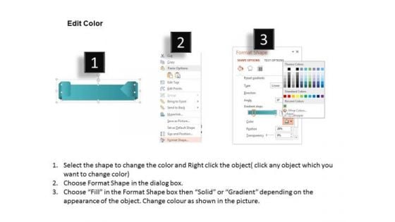 Four Icons In Vertical Order PowerPoint Template