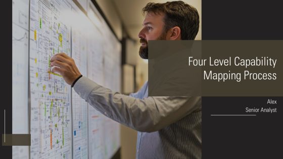 Four Level Capability Mapping Process PPT Mockup AT