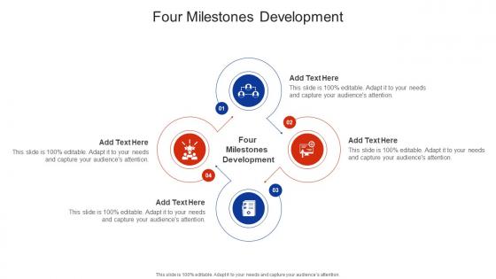 Four Milestones Development In Powerpoint And Google Slides Cpb