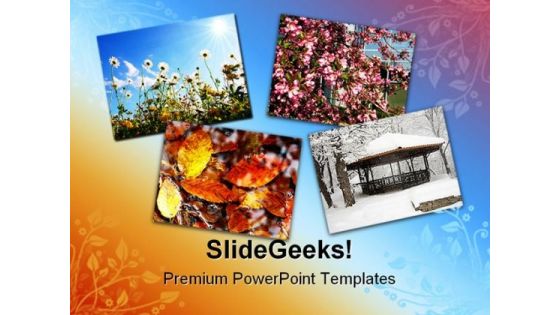 Four Seasons Nature PowerPoint Templates And PowerPoint Backgrounds 0711